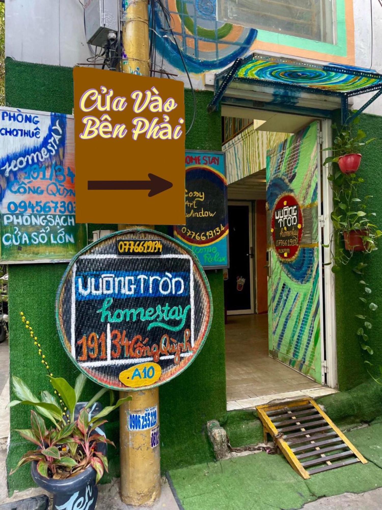 Vuông Tròn homestay Thành Pho Ho Chí Minh Esterno foto